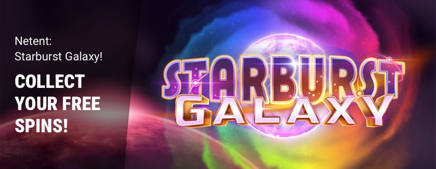 Netent Starburst Galaxy Freespins