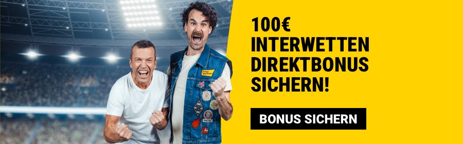 100€ Direktbonus auf deine Einzahlungen!