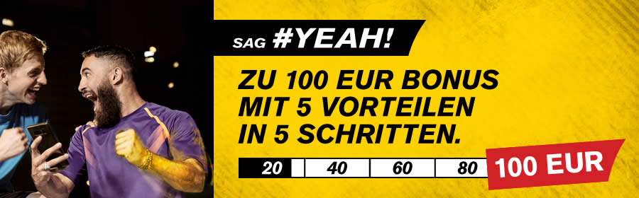 100%Sportwetten Bonus 100%Sportwetten Bonus